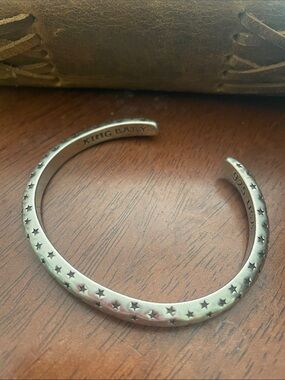 King Baby Studio Silver 925 USA Stamped Cuff Bracelet